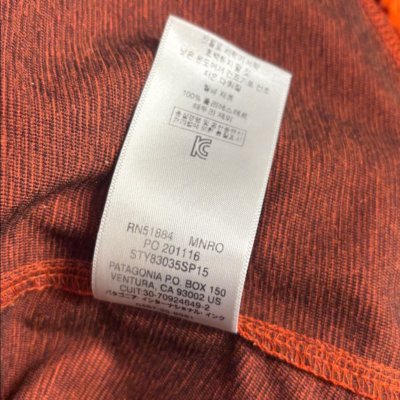 Patagonia Orange jacket, M FLAW - Picture 13 of 14